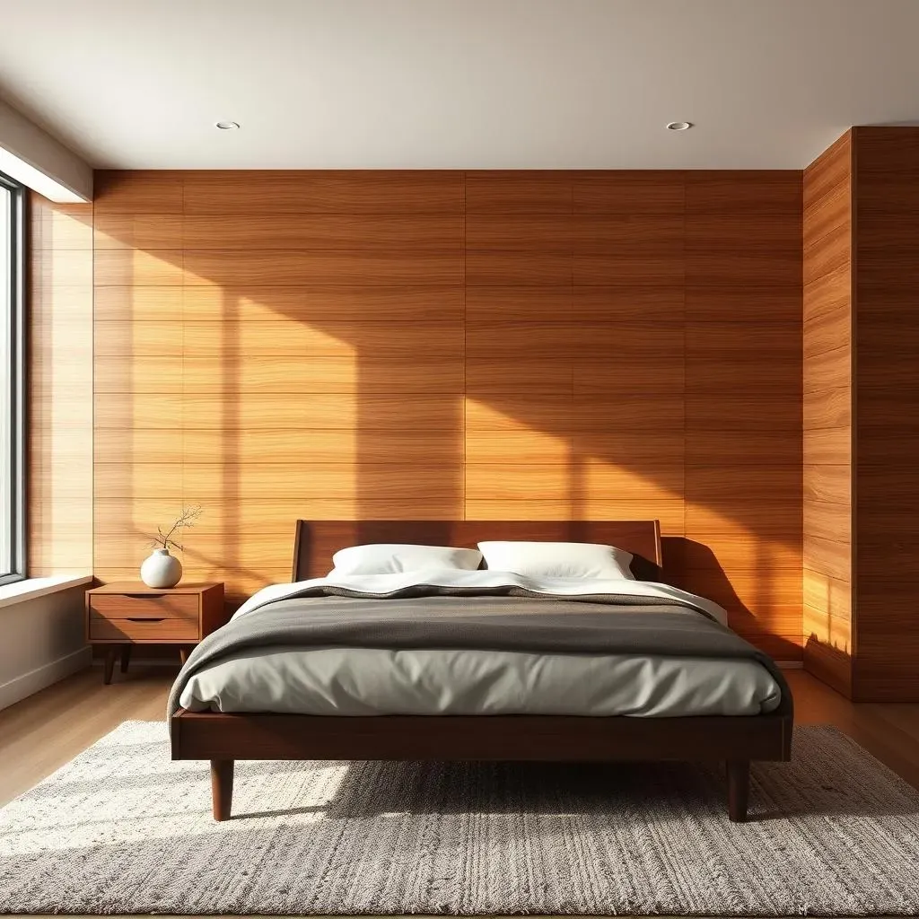 Exploring Wood Paneling for Your MidCentury Modern Bedroom Accent Wall