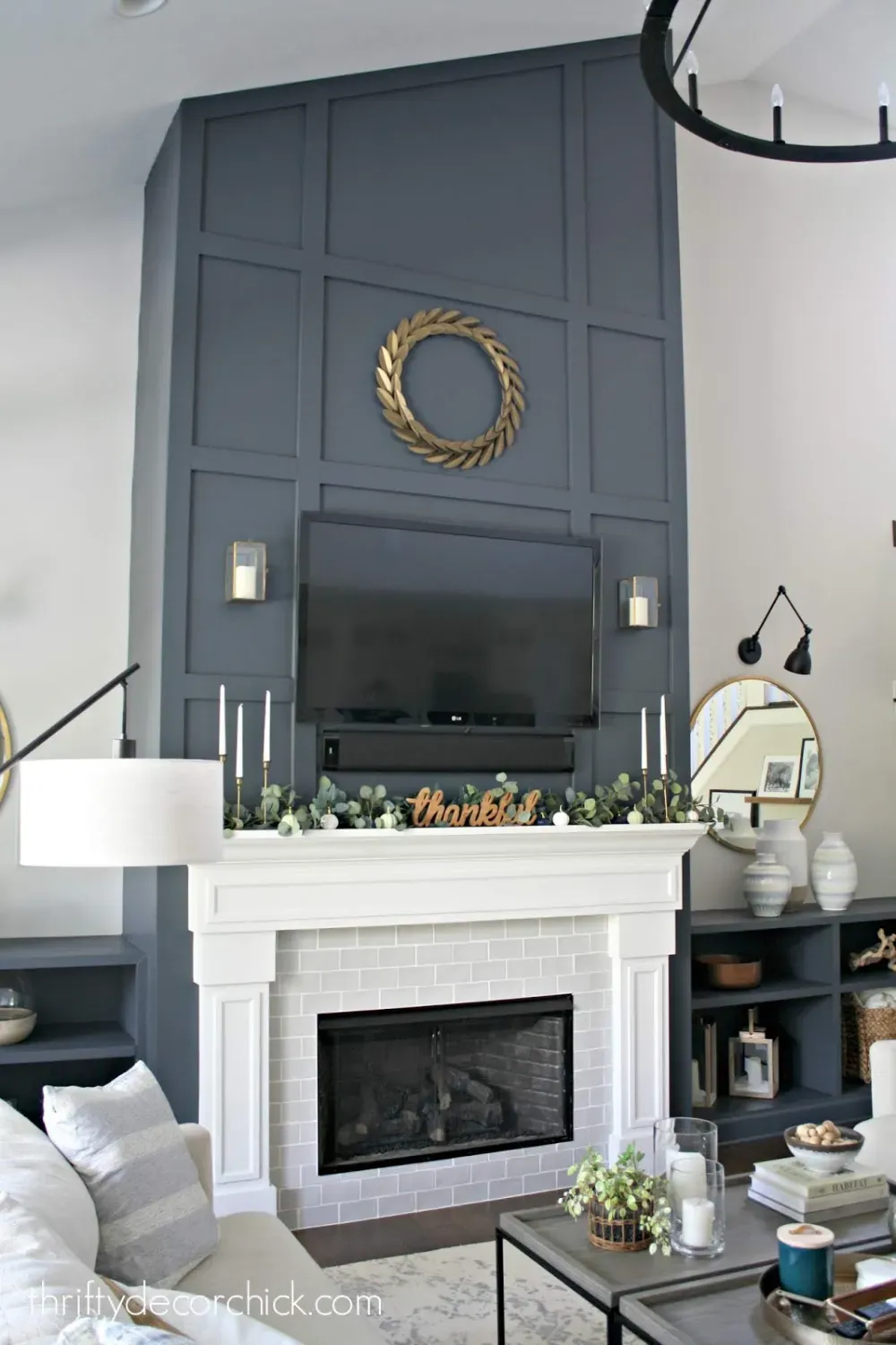 Finishing Touches for Your Fireplace Accent Wall Paint Project