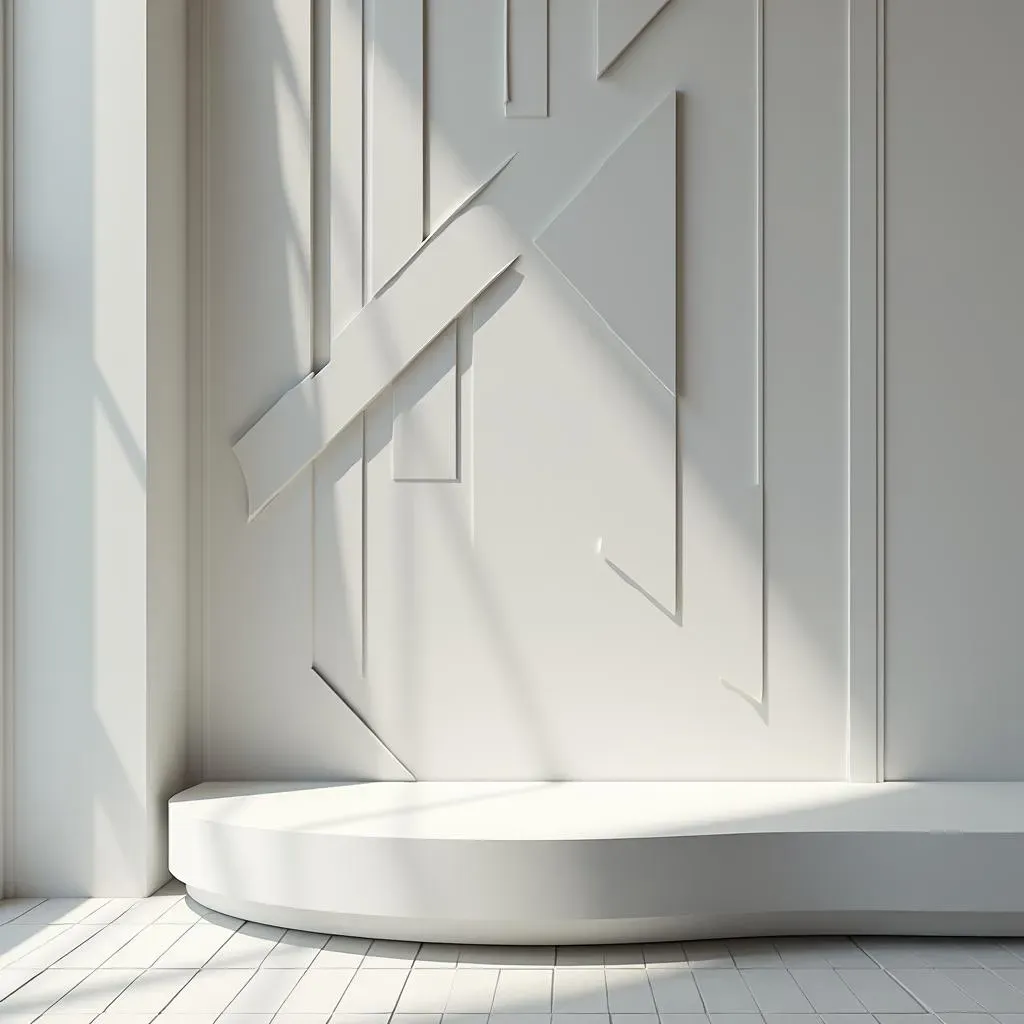 Geometric and Abstract Modern Accent Wall Designs