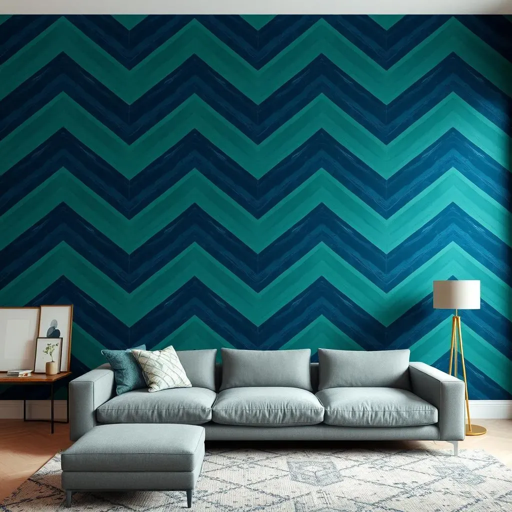 Geometric Wallpaper Accent Walls by Room