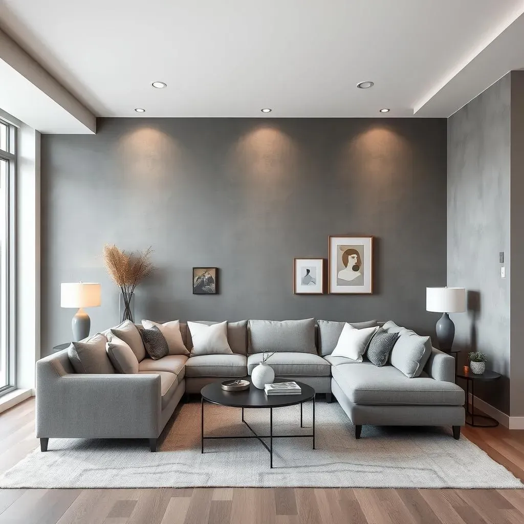 Stunning Grey Living Room Ideas with Accent Wall: Discover Now