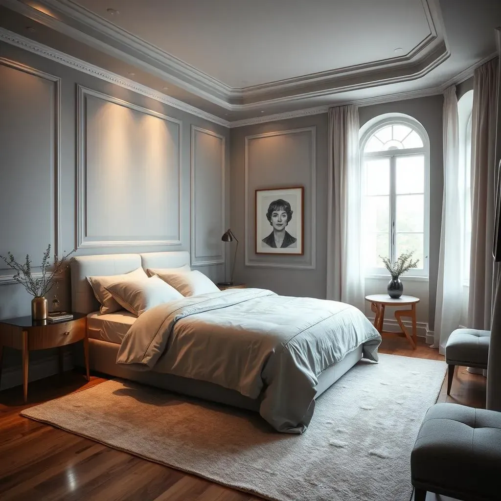 Grey Walls in the Bedroom: Calm and Elegant Designs