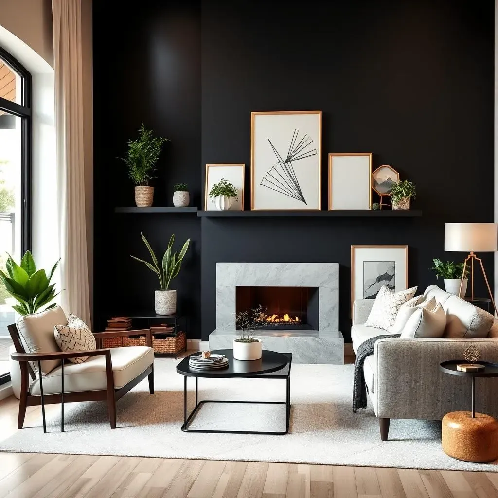 Master How to Decorate a Black Accent Wall: Bold Ideas