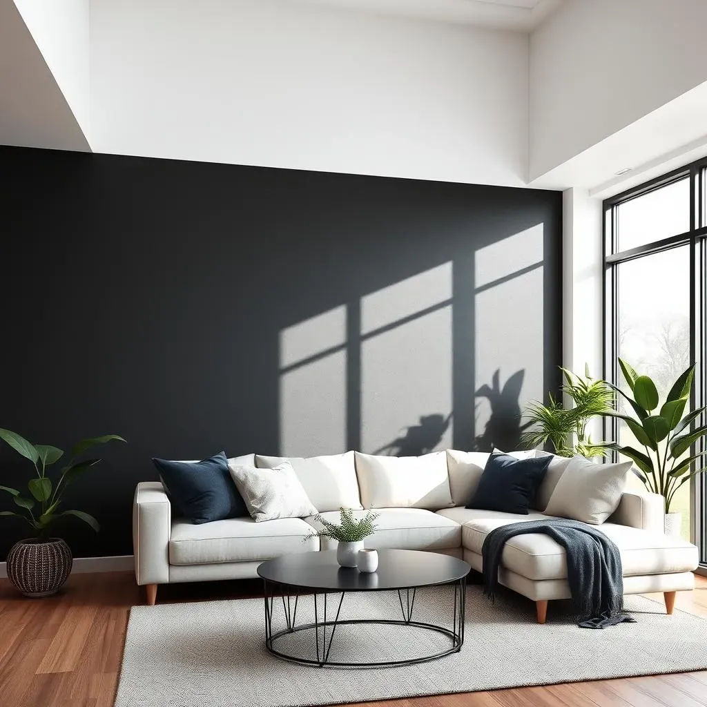 How to Do a Black Accent Wall: Create a Dramatic Statement