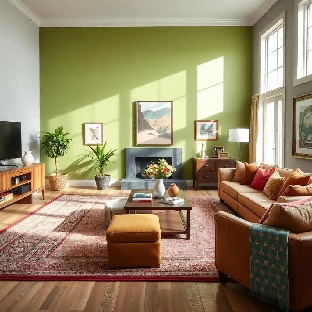 How to Select the Right Color for Your Living Room Accent Wall