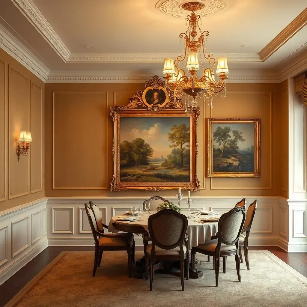 Incorporating Traditional Design Elements: Wainscoting, Mirrors, and Art