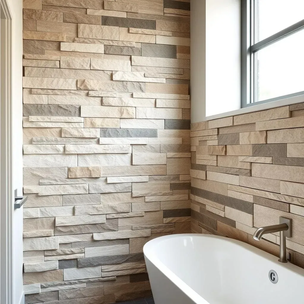 Installing and Maintaining Your Bathroom Stone Accent Wall