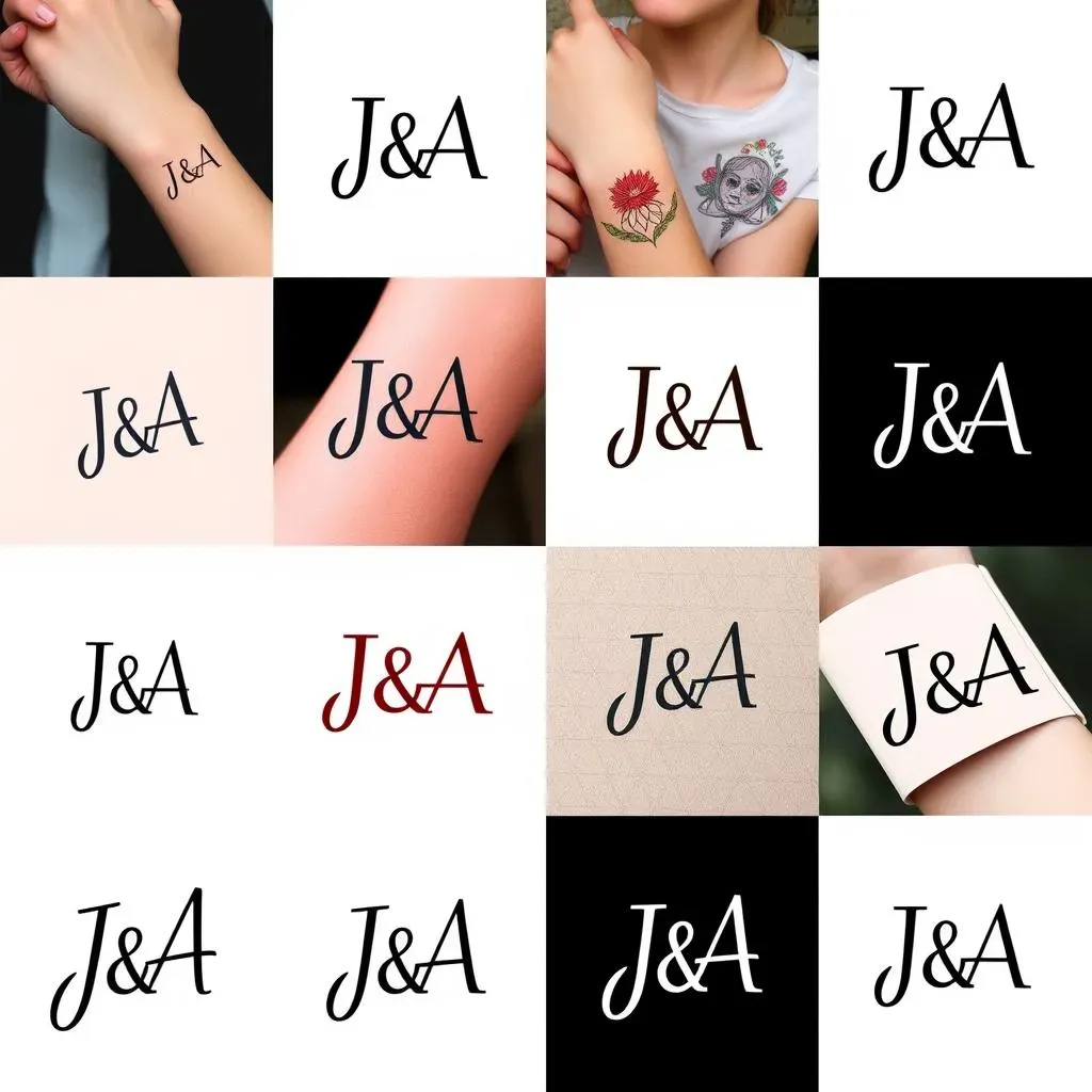 J & A Wallpaper Ideas: From Tattoos to Tech