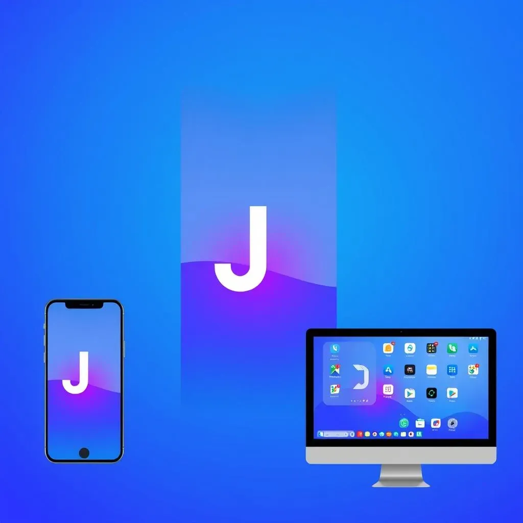 J Wallpaper Aesthetic on Different Devices: iPhone, Android, and More
