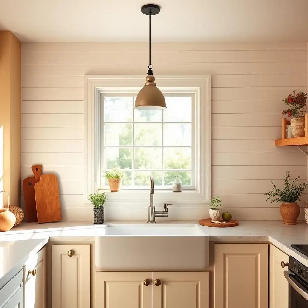 Amazing Kitchen Accent Wall Ideas with Shiplap