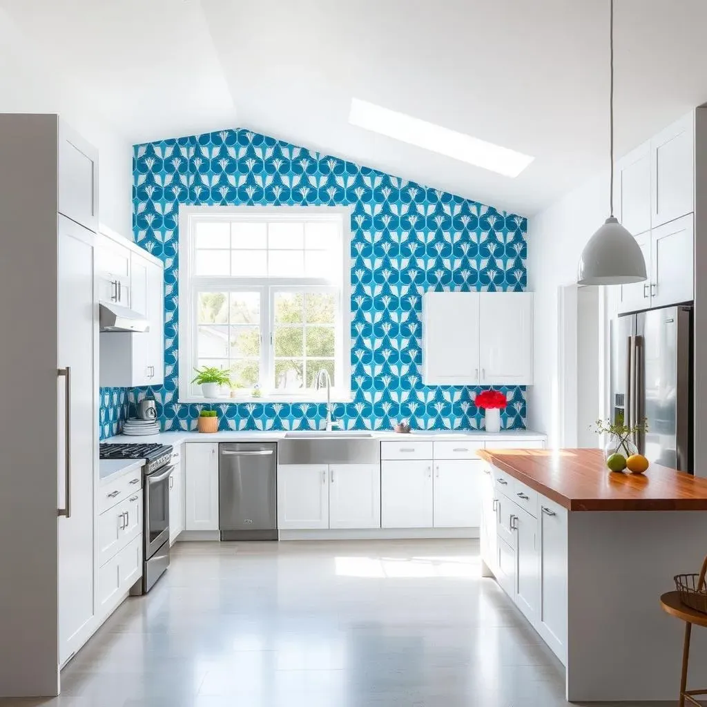 Ultimate Kitchen Accent Wall Ideas with Wallpaper