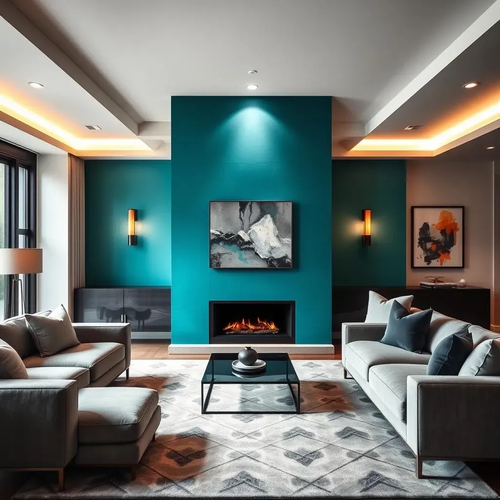 Living Room Accent Wall Color Ideas: Enhancing Your Space