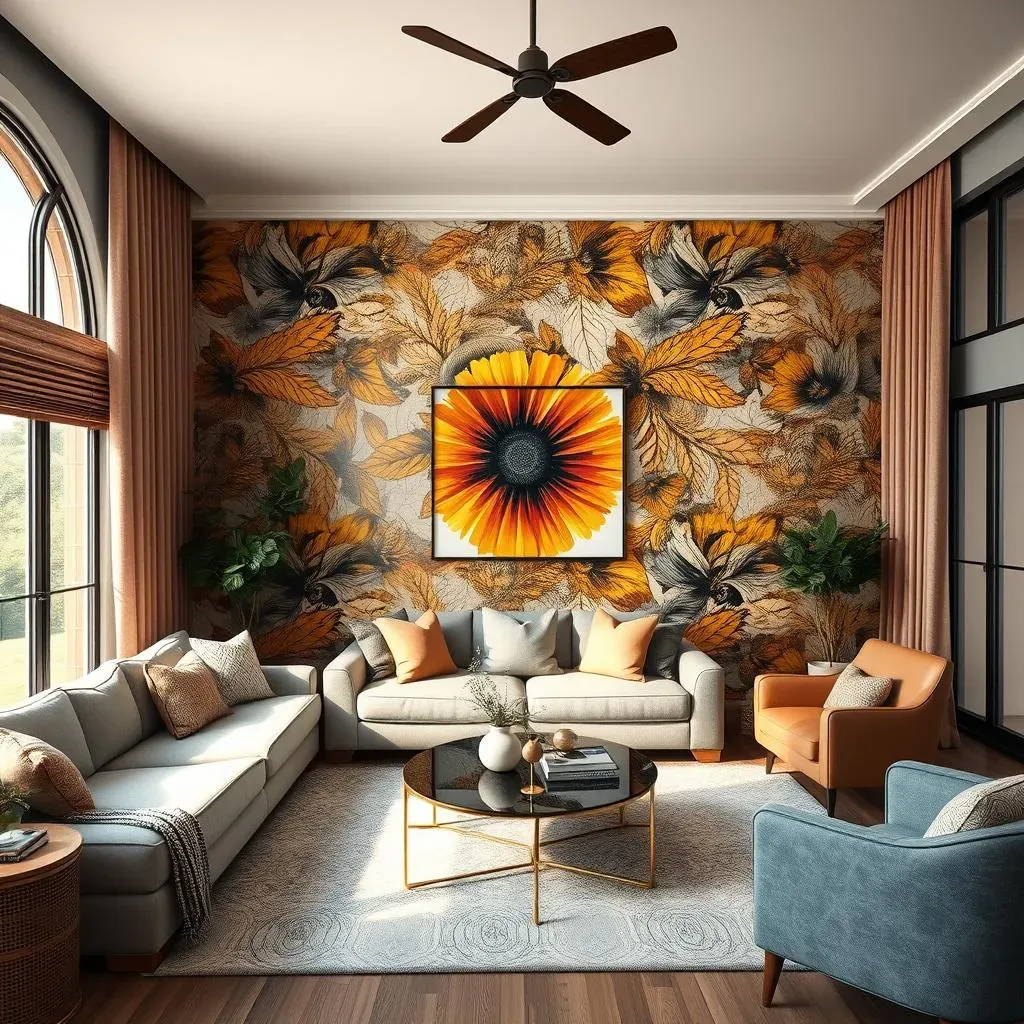 Ultimate Living Room Accent Wall Ideas with Wallpaper