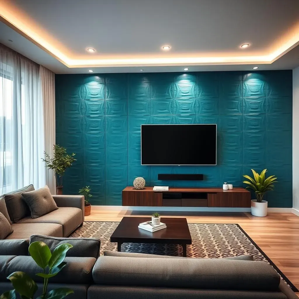 Amazing Living Room Accent Wall with TV: Design Ideas