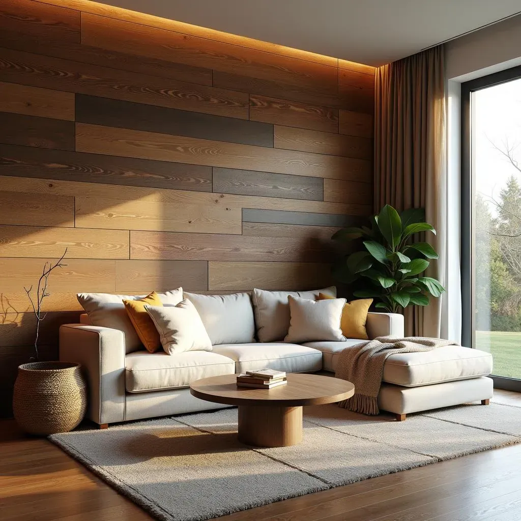 Stunning Living Room Wood Accent Wall Ideas: Transform Your Space!