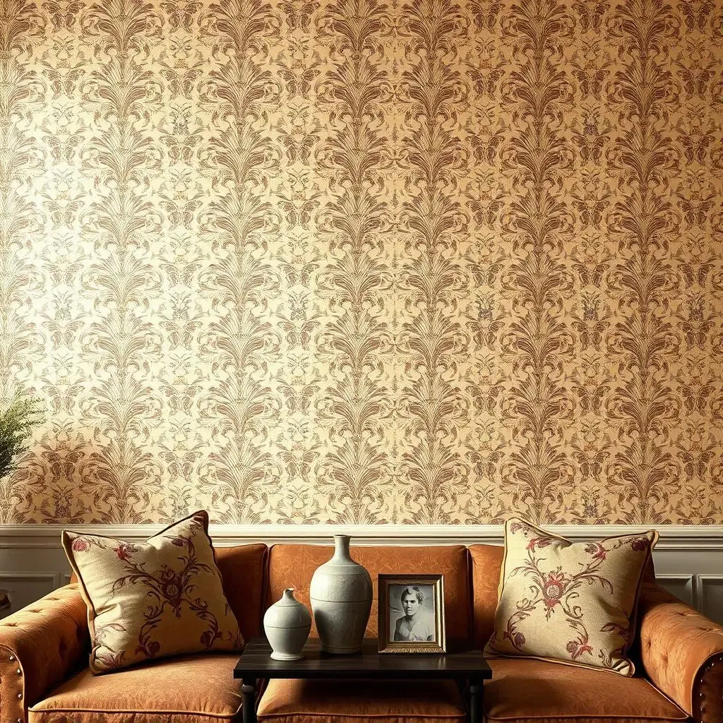 Maintaining the Beauty of Your Vintage Wallpaper Accent Wall