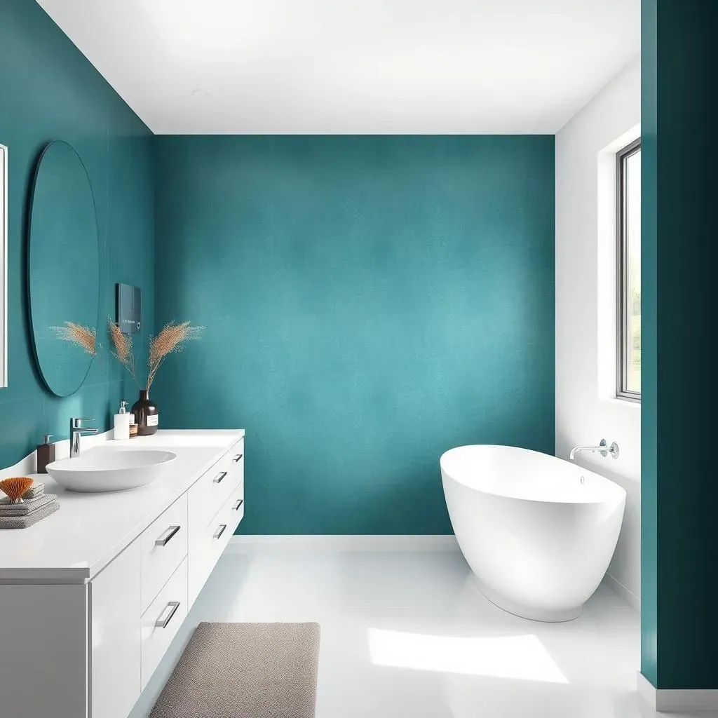 Making Your Bathroom Accent Wall Paint Last