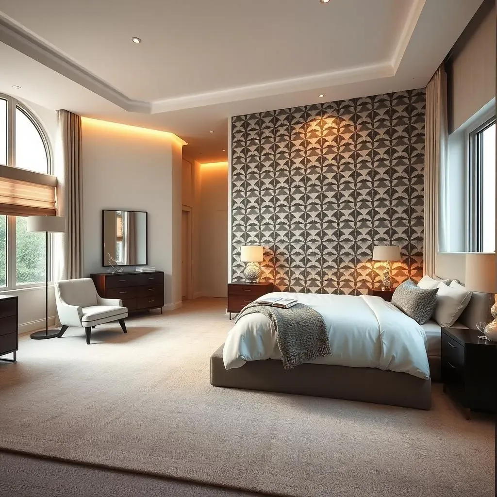 Master Bedroom Ideas with Wallpaper Accent Wall: Absolute Guide