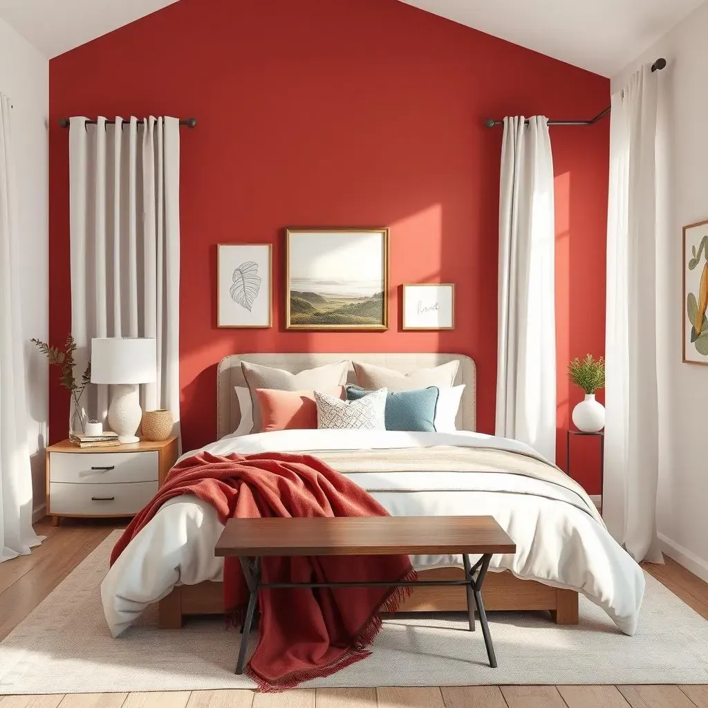 Matching Decor to Your New Bedroom Accent Wall Paint