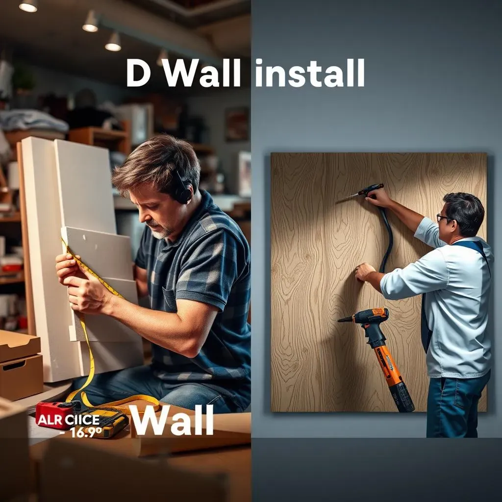 Materials and Installation: DIY vs. Professional 3D Walls