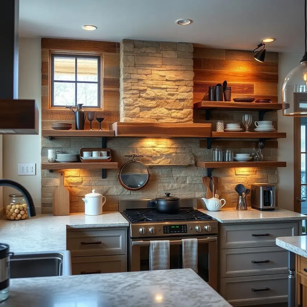 Materials and Techniques for a Stunning Rustic Kitchen Accent Wall