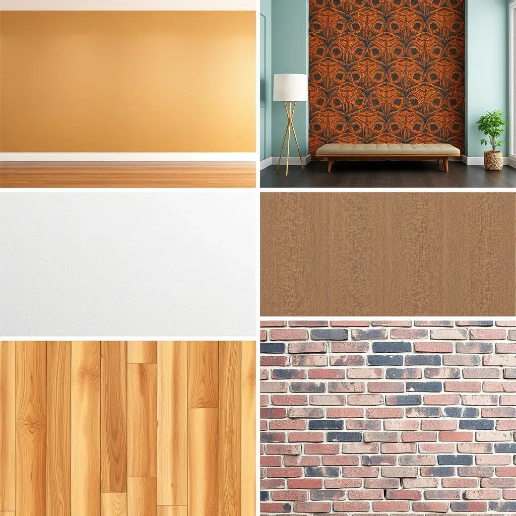 Materials and Textures for Living Room Accent Walls