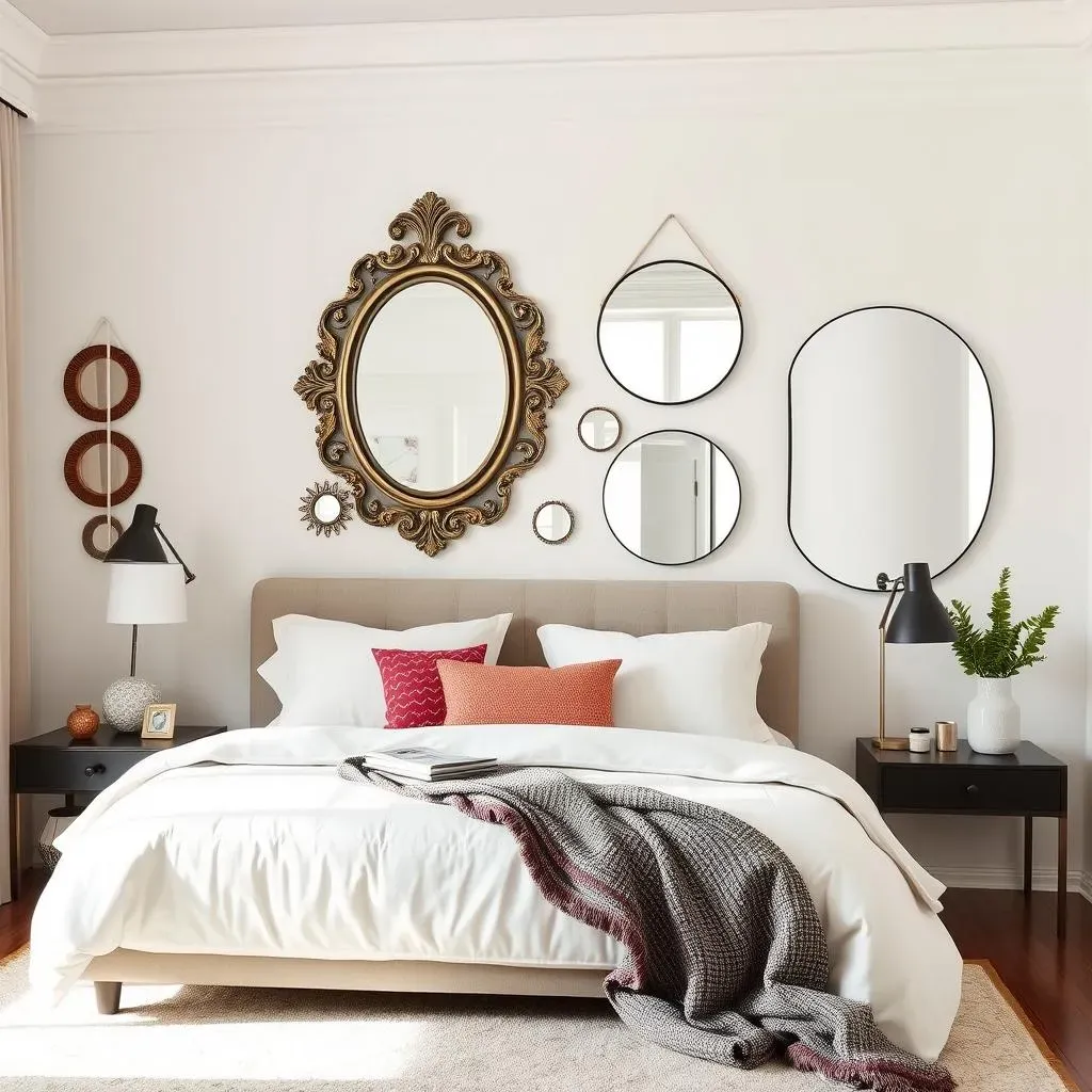 Mirror Magic: Creating a Focal Point with Mirrors on Your Bedroom Accent Wall