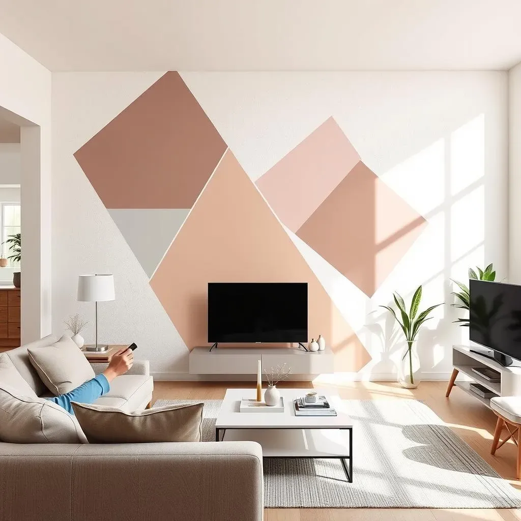 Absolute Modern Accent Wall DIY:  Easy Weekend Projects