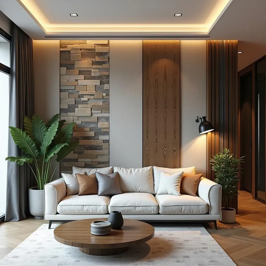 Amazing Modern Accent Wall Ideas with Texture