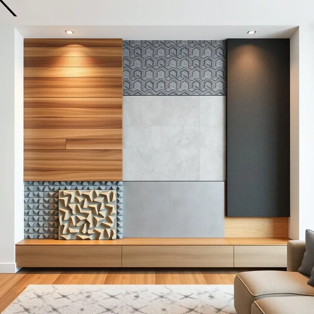 Modern Accent Wall Materials and Textures