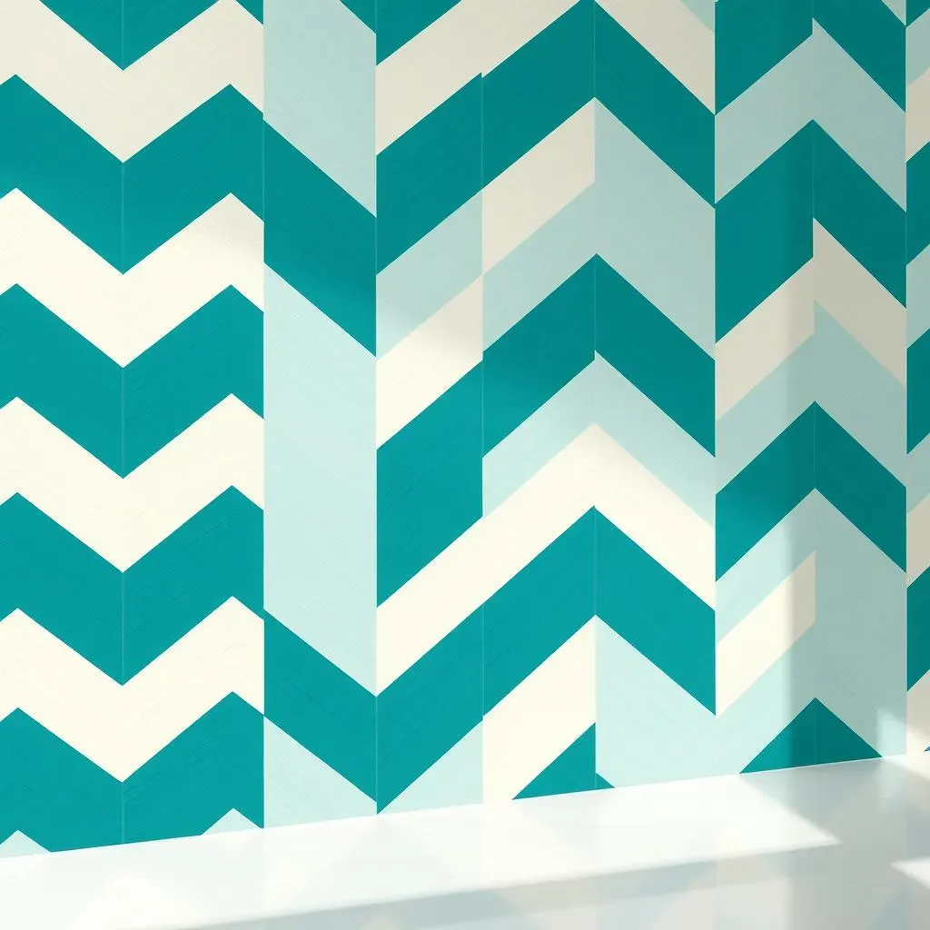 Modern Accent Walls with Geometric Patterns and Shapes