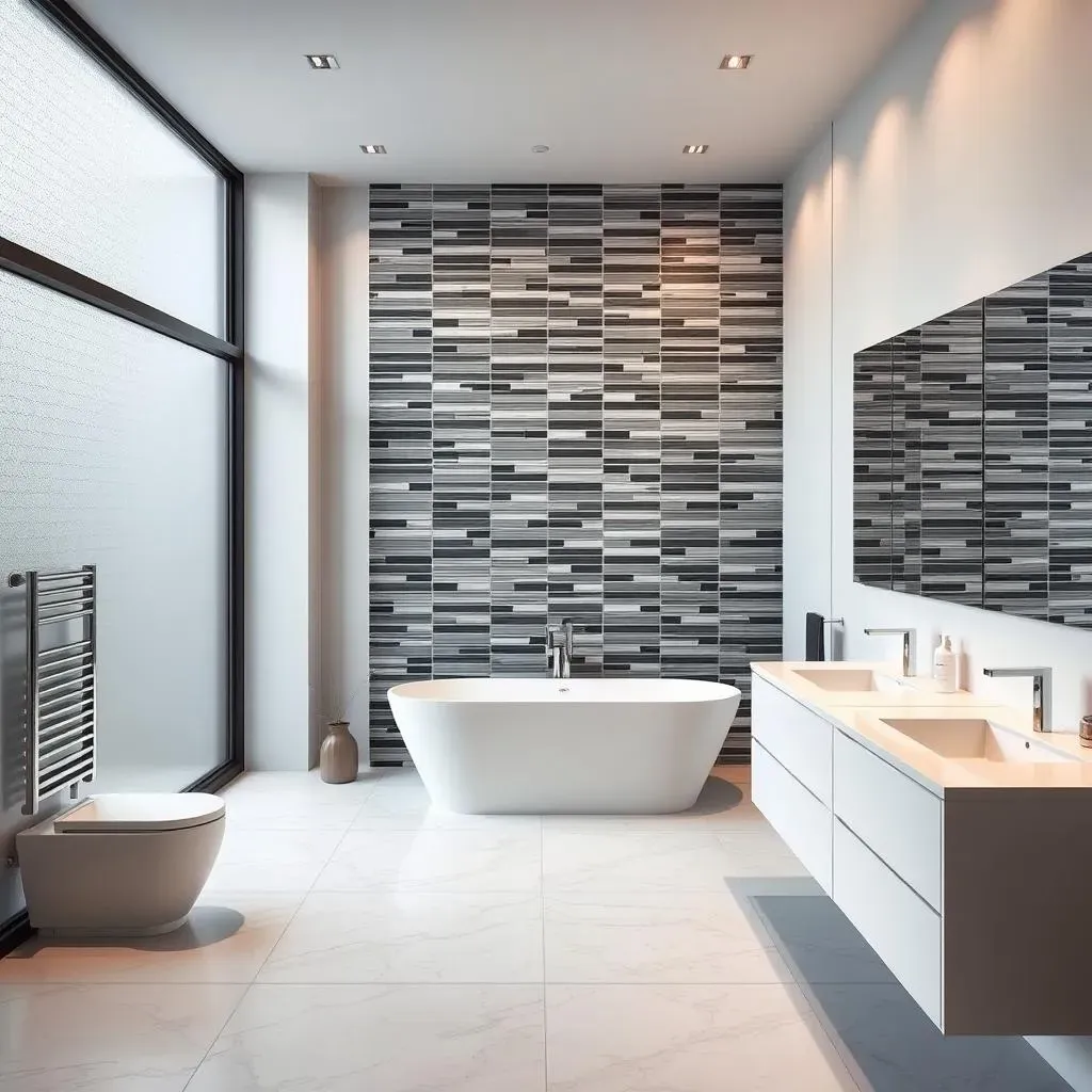 Amazing Modern Bathroom Accent Wall Ideas for Your Home