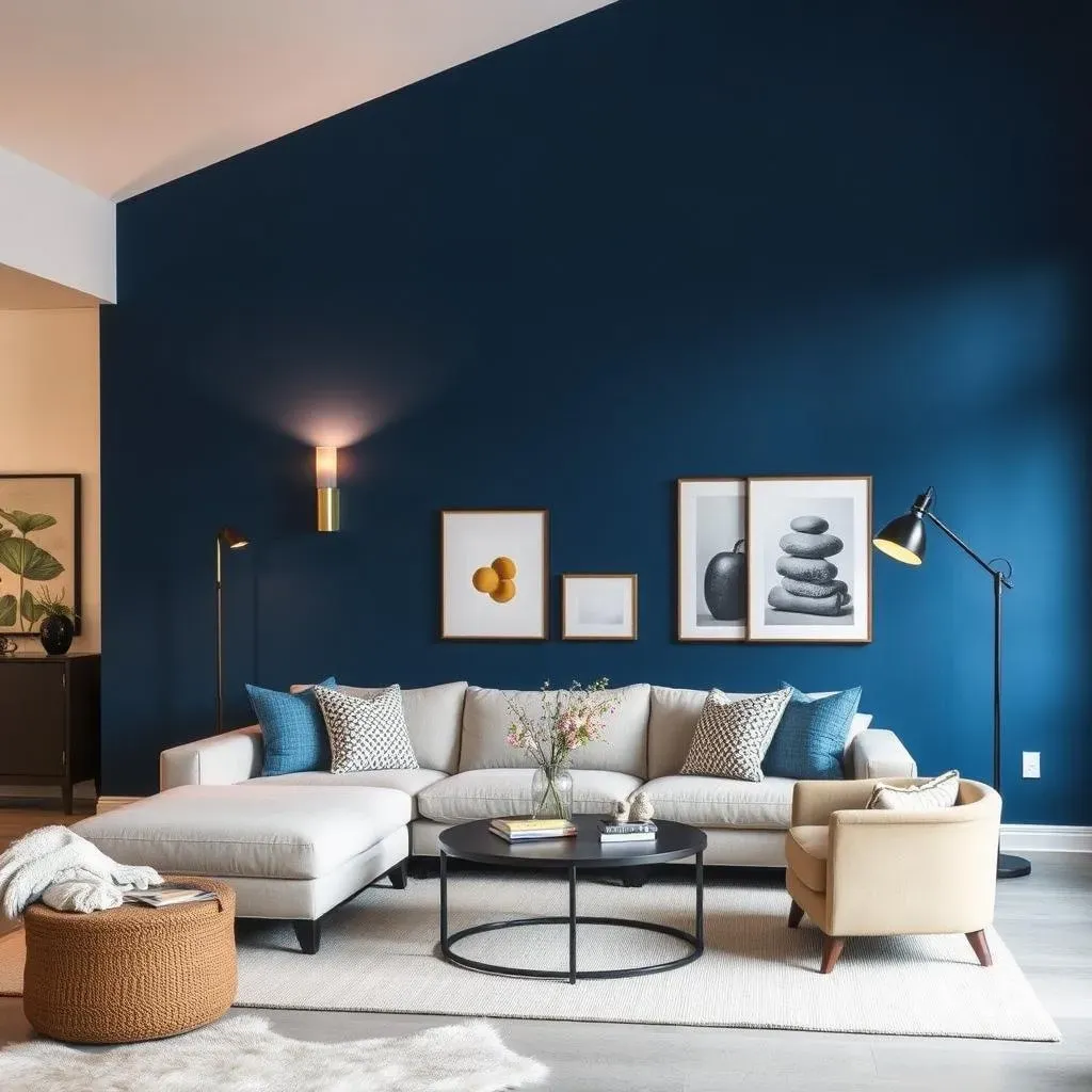 Modern Living Room Accent Wall Ideas:  Adding the Finishing Touches