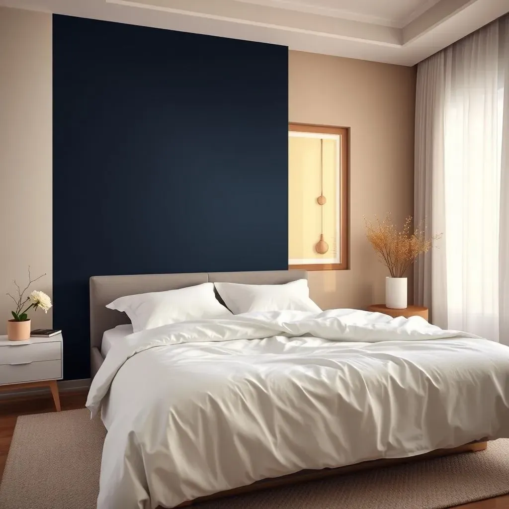 Navy Blue Accent Wall Bedroom Ideas: Examples and Inspiration