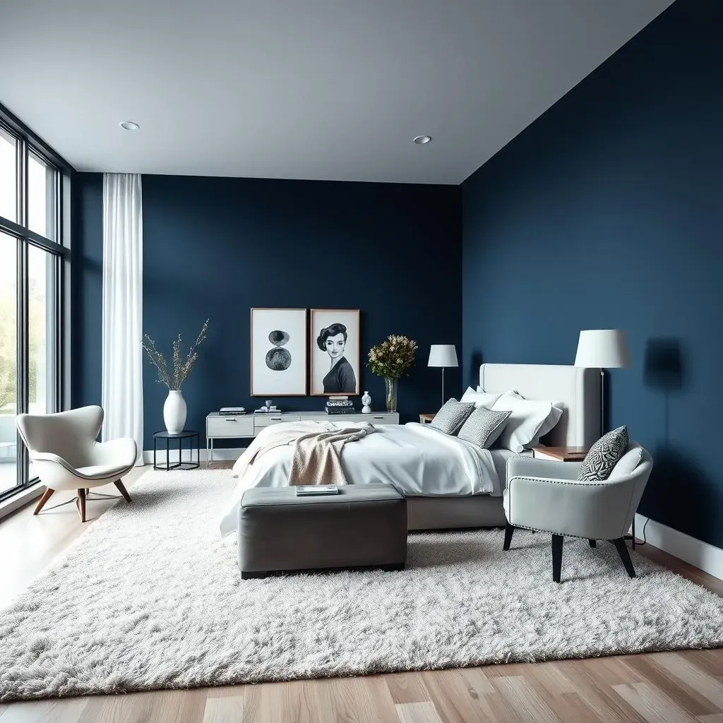 Discover Navy Blue Accent Wall Bedroom Ideas for a Super Look