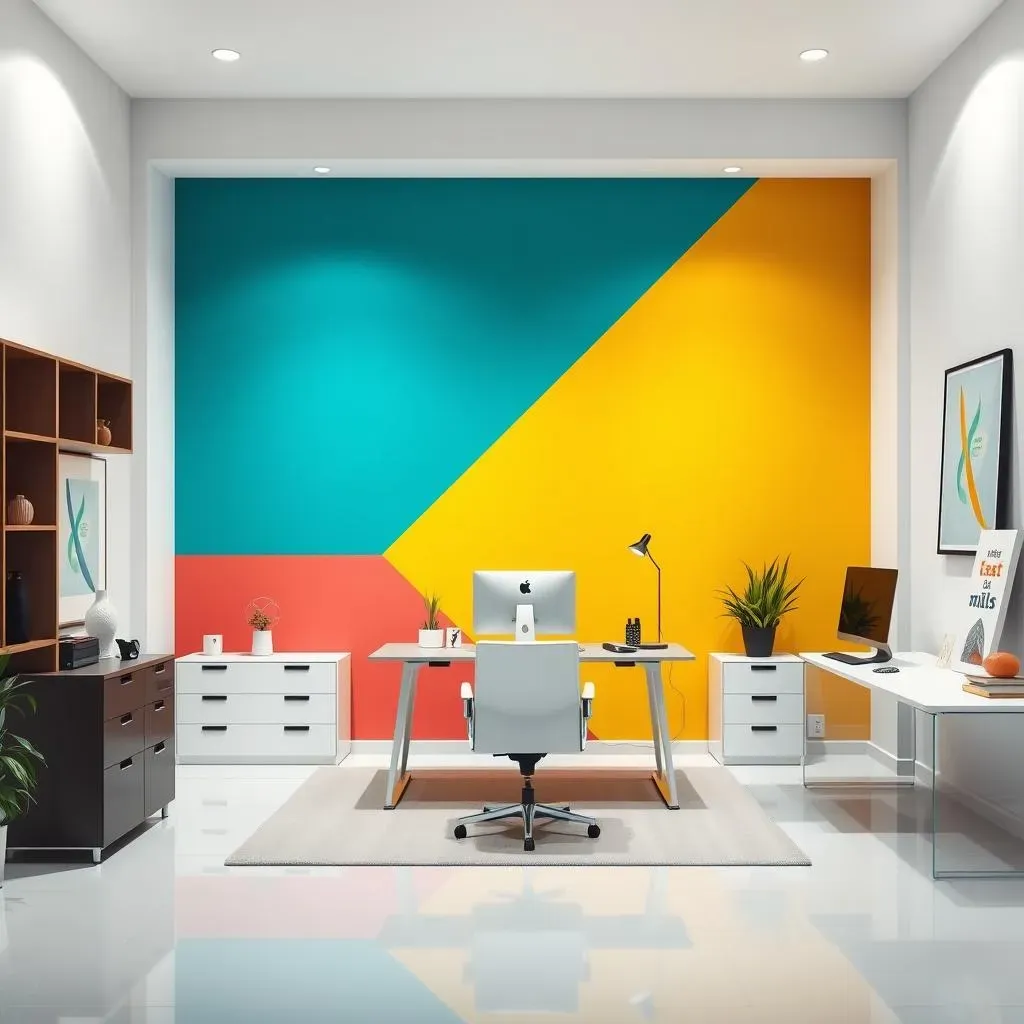 15 Amazing Office Accent Wall Paint Ideas for Your Home Office