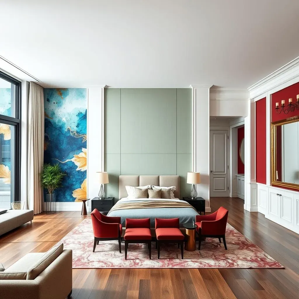 Office Wall Accent Across Rooms: Living Room, Bedroom, and More