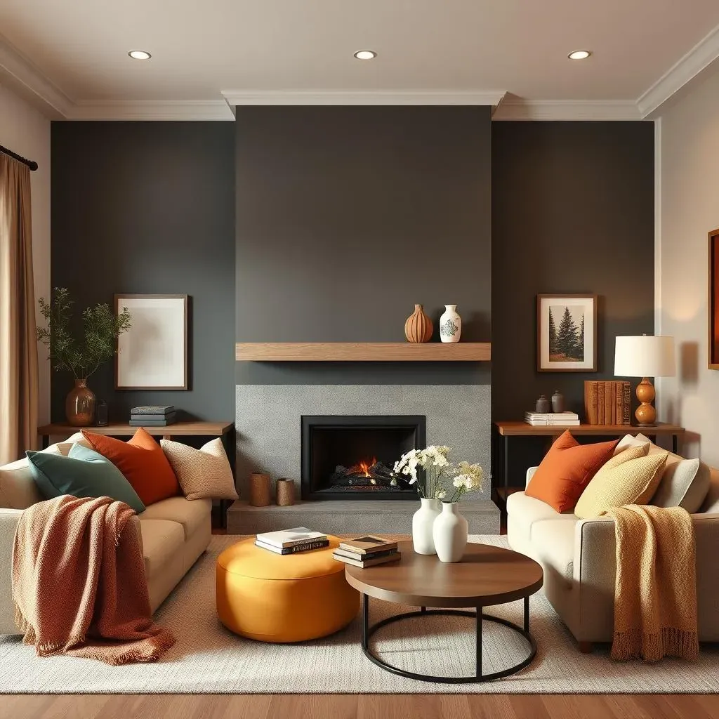 Paint and Wallpaper Fireplace Accent Wall Ideas: A Pop of Personality