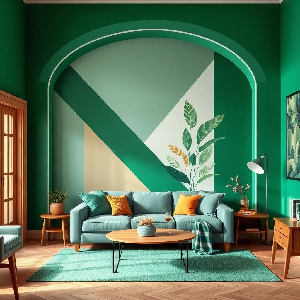 Paint Ideas for a Striking Living Room Accent Wall