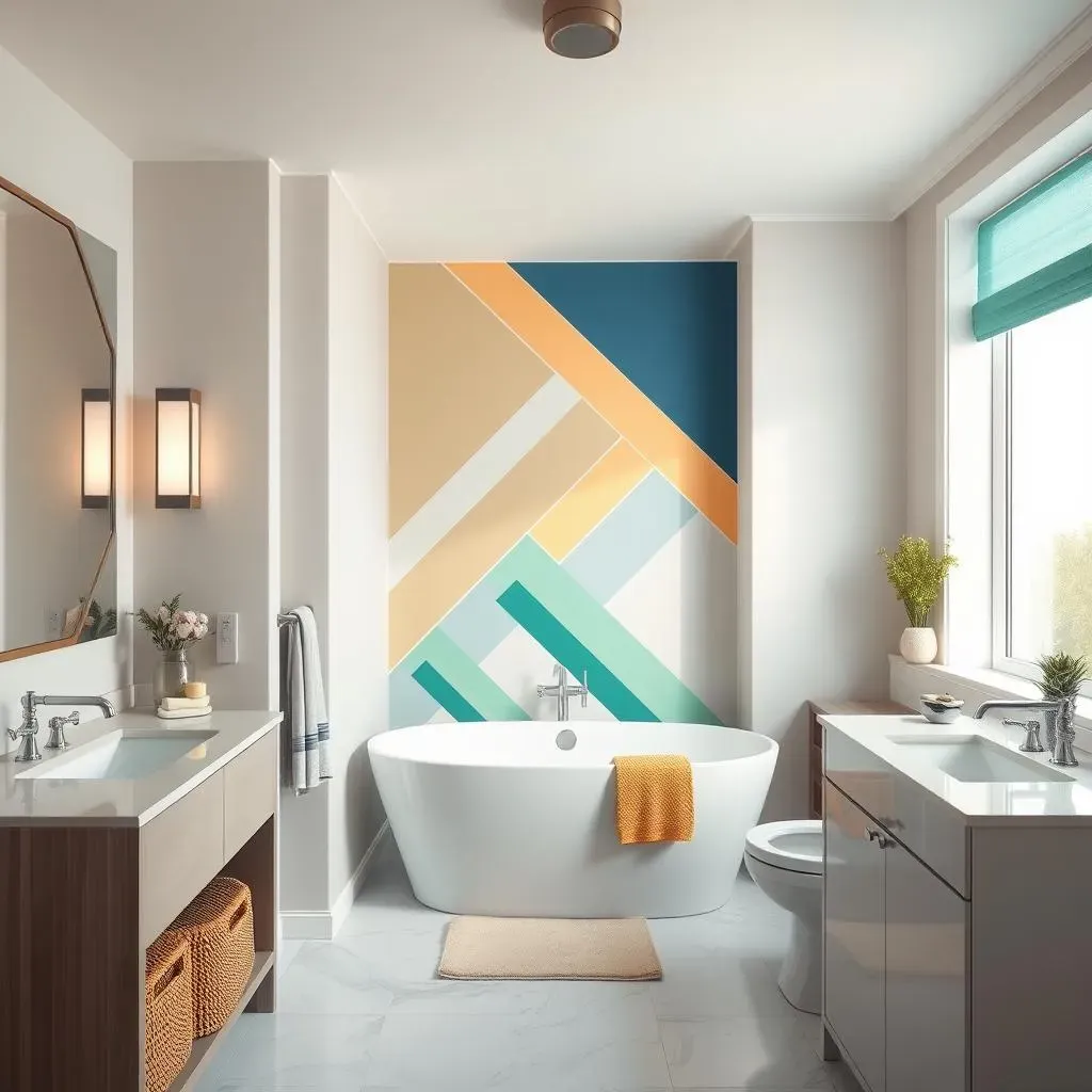Paint Power: Bold and Beautiful Bathroom Accent Wall Ideas