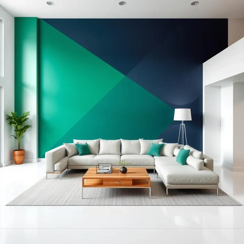 Painted Accent Wall Designs: Bold Colors and Patterns