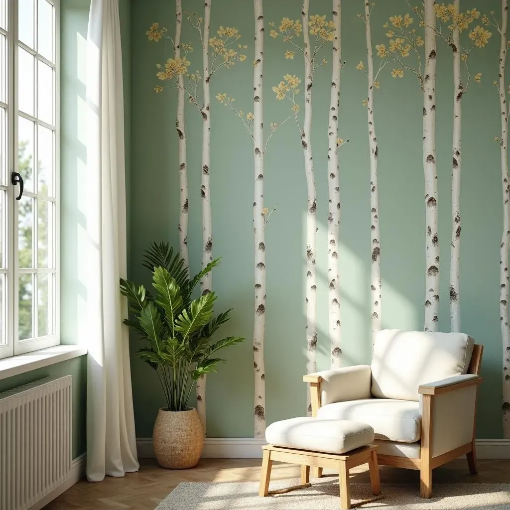 Pattern Play: Wallpaper Designs That Complement Green Walls