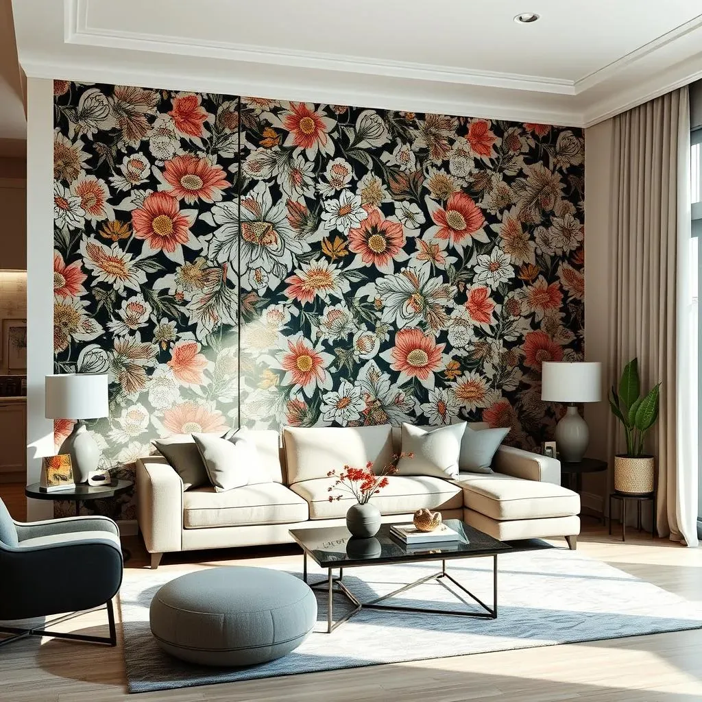 Amazing Patterned Wallpaper Accent Wall Ideas