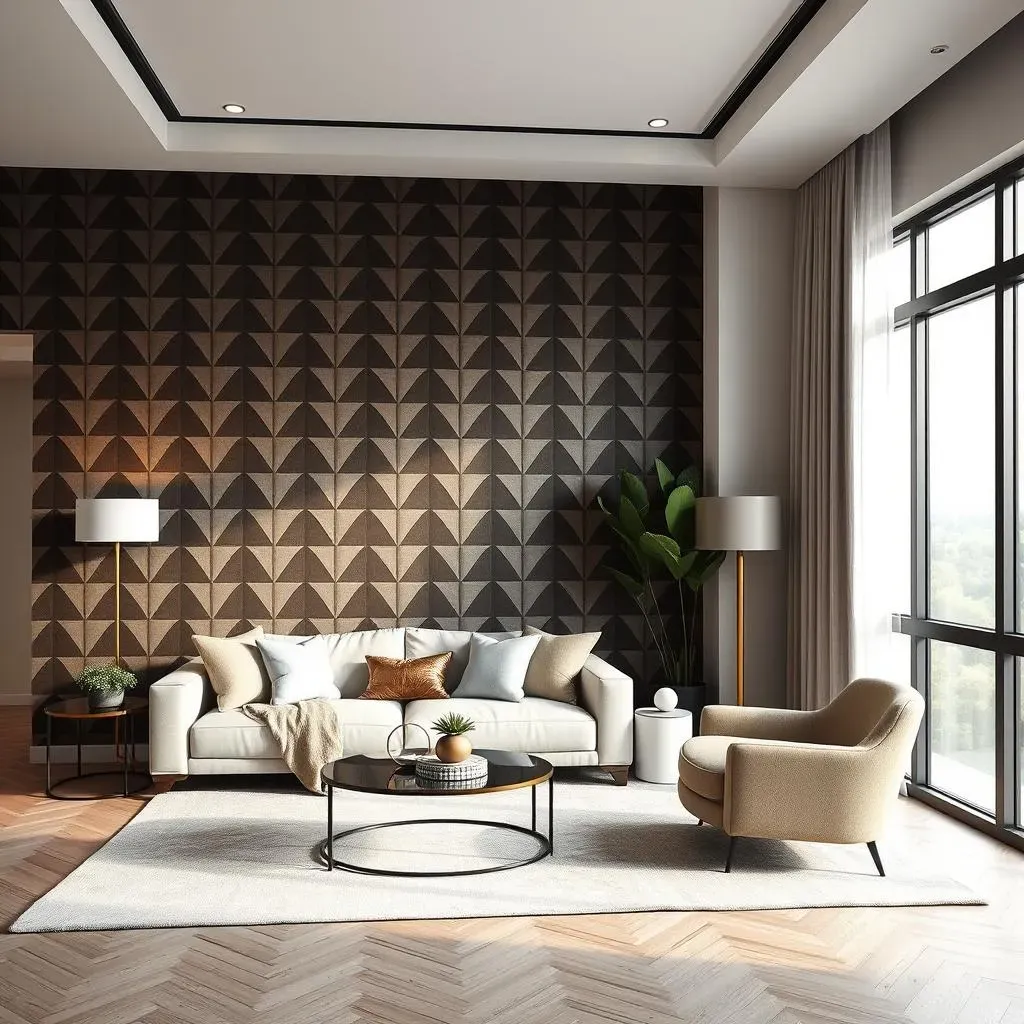 Patterned Wallpaper Accent Walls by Room