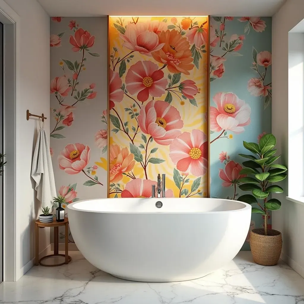 Picking the Perfect Wallpaper for Your Bathroom Accent Wall