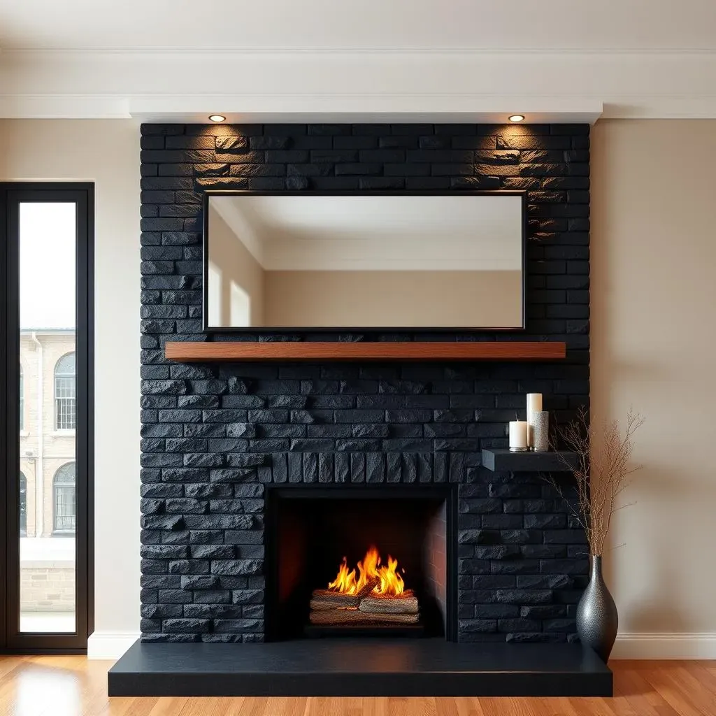 Pulling It All Together: Tips for a Stunning Black Fireplace Wall