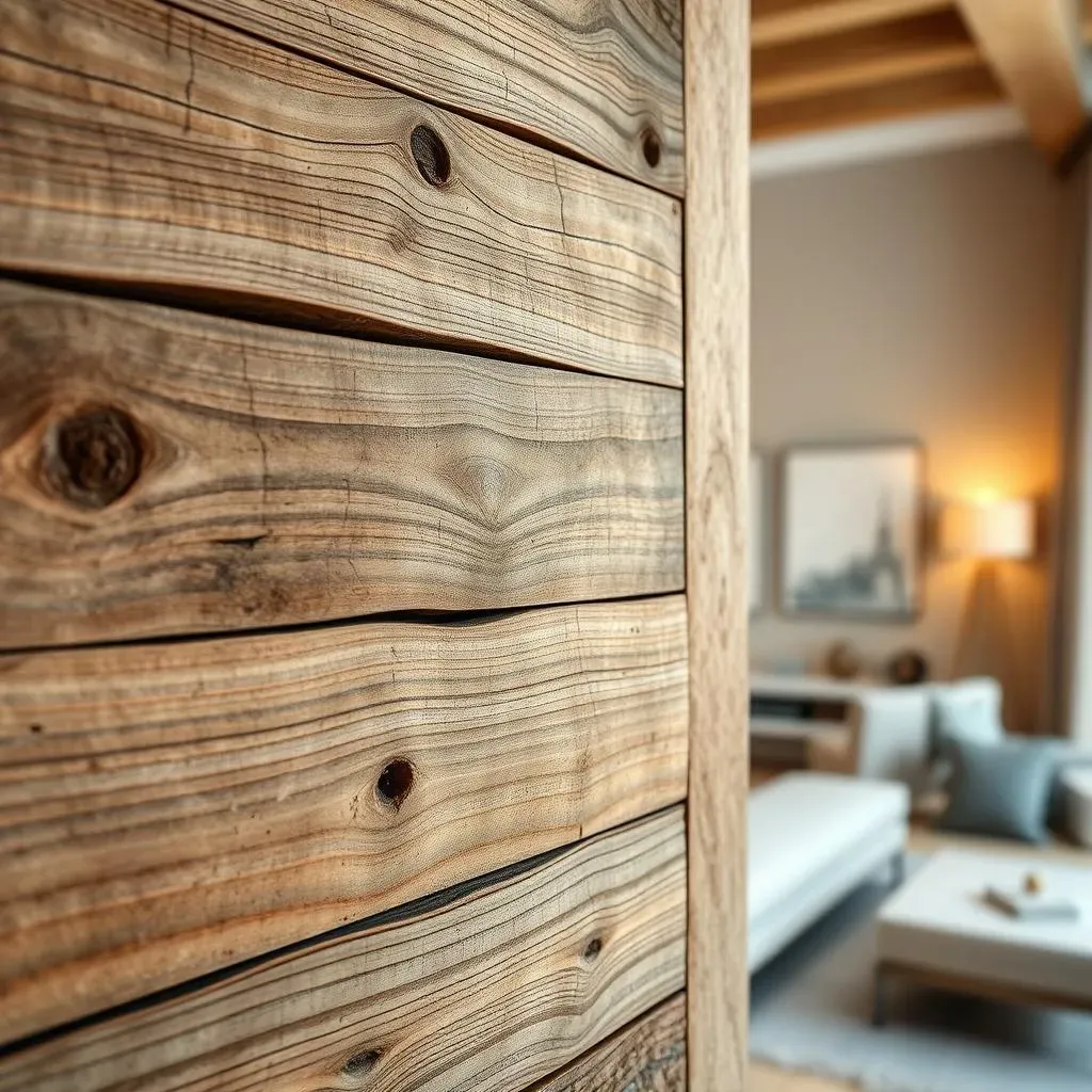 Reclaimed Wood Accent Walls: History on Display