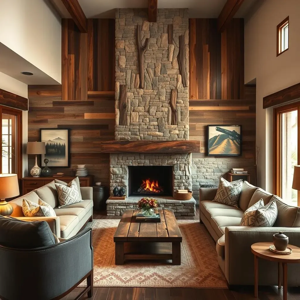 Ultimate Rustic Living Room Accent Wall Ideas