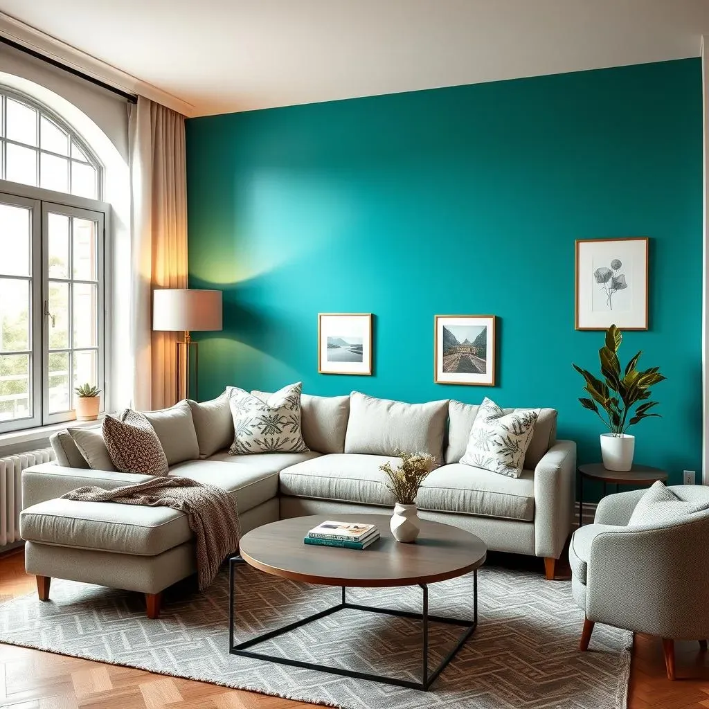 Small Living Room Accent Wall Ideas: Paint, Paper, and More