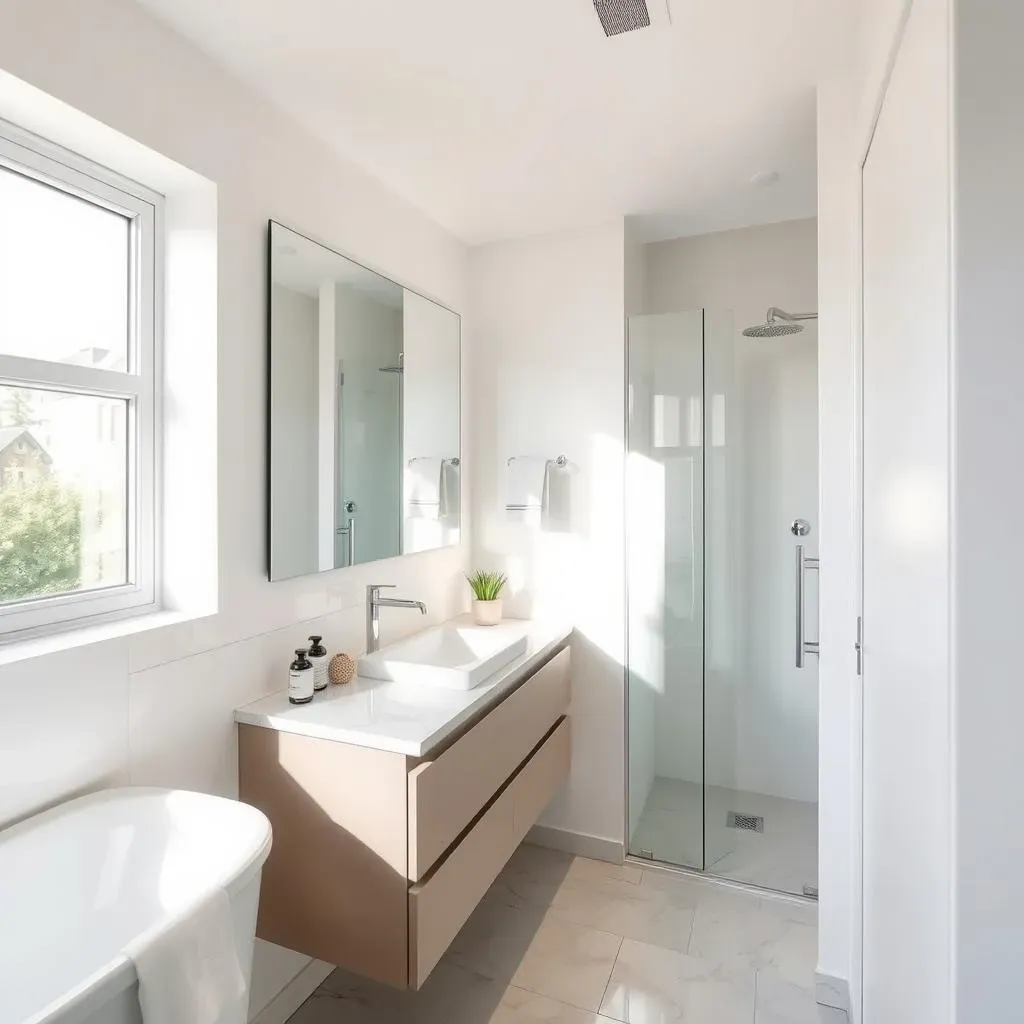 Small Space Solutions: Mirror Accent Walls for Tiny Bathrooms